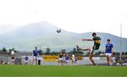 21 June 2025; Seán O'Shea of Kerry kicks a point from a free during the GAA Football All-Ireland Senior Championship preliminary quarter-final match between Kerry and Cavan at Fitzgerald Stadium in Killarney, Kerry. Photo by Brendan Moran/Sportsfile