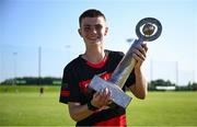 21 June 2025; Ballygunner captain Michael Moloney celebrates after his side's victory in the Hurling Division 1 Final match between Ballygunner and Ballinora during the John West Féile na nGael Camogie and Hurling National Finals at Halo Tiles Wexford GAA Centre of Excellence in Ferns, Wexford. Photo by Shauna Clinton/Sportsfile