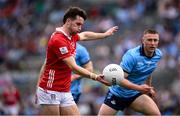 21 June 2025; Chris Óg Jones of Cork during the GAA Football All-Ireland Senior Championship preliminary quarter-final match between Dublin and Cork at Croke Park in Dublin. Photo by Ramsey Cardy/Sportsfile