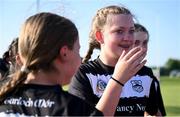 21 June 2025; Turloughmore players, including Maeve McGurran, centre, celebrate after their side's victory in the Camogie Division 1 Final match between Turloughmore and Kilmaley during the John West Féile na nGael Camogie and Hurling National Finals at Halo Tiles Wexford GAA Centre of Excellence in Ferns, Wexford. Photo by Shauna Clinton/Sportsfile