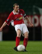 16 September 2004; Owen Heary, Shelbourne. UEFA cup, First Round, First Leg, Shelbourne v Lille, Lansdowne Road, Dublin. Picture credit; David Maher / SPORTSFILE