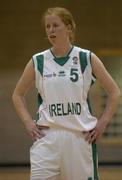 22 September 2004; Siobhan Kilkenny, Ireland. Women's European Basketball Championship, Qualifying round, Ireland v Estonia, University of Limerick, Limerick. Picture credit; Brendan Moran / SPORTSFILE