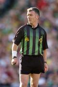26 September 2004; Referee Pat McEnaney. Bank of Ireland All-Ireland Senior Football Championship Final, Kerry v Mayo, Croke Park, Dublin. Picture credit; Ray McManus / SPORTSFILE *** Local Caption *** Any photograph taken by SPORTSFILE during, or in connection with, the 2004 Bank of Ireland All-Ireland Senior Football Final which displays GAA logos or contains an image or part of an image of any GAA intellectual property, or, which contains images of a GAA player/players in their playing uniforms, may only be used for editorial and non-advertising purposes.  Use of photographs for advertising, as posters or for purchase separately is strictly prohibited unless prior written approval has been obtained from the Gaelic Athletic Association.