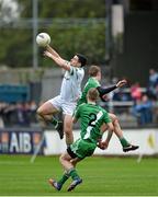13 October 2013; Niall Hurley Lynch, Moorefield, in action against Shane Hurley and Ronan Fitzgibbon, left, Sarsfields. Kildare County Senior Club Football Championship Final, Sarsfields v Moorefield, St Conleth's Park, Newbridge, Co. Kildare. Picture credit: Barry Cregg / SPORTSFILE