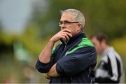 13 October 2013; Moorefield manager Luke Depmsey during the game. Kildare County Senior Club Football Championship Final, Sarsfields v Moorefield, St Conleth's Park, Newbridge, Co. Kildare. Picture credit: Barry Cregg / SPORTSFILE