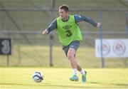 13 October 2013; Republic of Ireland's Robbie Keane during squad training ahead of their 2014 FIFA World Cup Qualifier, Group C, game against Kazakhstan on Tuesday. Republic of Ireland Squad Training, Gannon Park, Malahide, Co. Dublin. Picture credit: Stephen McCarthy / SPORTSFILE