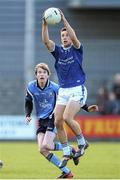 13 October 2013; David Whelan, St Lomans, in action against Jamie Gonoud, Tyrrellspass. Westmeath County Senior Club Football Championship Final, St Lomans v Tyrrellspass, Cusack Park, Mullingar, Co Westmeath. Picture credit: Ramsey Cardy / SPORTSFILE