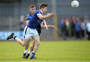 13 October 2013; Steven Gilmore, St Lomans, in action against Ger Egan, Tyrrellspass. Westmeath County Senior Club Football Championship Final, St Lomans v Tyrrellspass, Cusack Park, Mullingar, Co Westmeath. Picture credit: Ramsey Cardy / SPORTSFILE