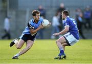 13 October 2013; Paddy Dowdall, St Lomans, in action against Dean McNicholas, Tyrrellspass. Westmeath County Senior Club Football Championship Final, St Lomans v Tyrrellspass, Cusack Park, Mullingar, Co Westmeath. Picture credit: Ramsey Cardy / SPORTSFILE