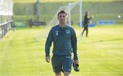 13 October 2013; Republic of Ireland's Robbie Keane after squad training ahead of their 2014 FIFA World Cup Qualifier, Group C, game against Kazakhstan on Tuesday. Republic of Ireland Squad Training, Gannon Park, Malahide, Co. Dublin. Picture credit: Stephen McCarthy / SPORTSFILE