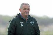 13 October 2013; Republic of Ireland manager Noel King during squad training ahead of their 2014 FIFA World Cup Qualifier, Group C, game against Kazakhstan on Tuesday. Republic of Ireland Squad Training, Gannon Park, Malahide, Co. Dublin. Picture credit: Stephen McCarthy / SPORTSFILE