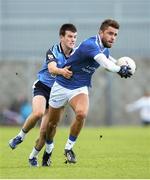 13 October 2013; Shane Dempsey, St Lomans, in action against David Jessop, Tyrrellspass. Westmeath County Senior Club Football Championship Final, St Lomans v Tyrrellspass, Cusack Park, Mullingar, Co Westmeath. Picture credit: Ramsey Cardy / SPORTSFILE