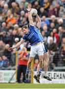 13 October 2013; Eoin Price, St Lomans, in action against Philip Sheridan, Tyrrellspass. Westmeath County Senior Club Football Championship Final, St Lomans v Tyrrellspass, Cusack Park, Mullingar, Co Westmeath. Picture credit: Ramsey Cardy / SPORTSFILE