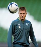 14 October 2013; Republic of Ireland's James McCarthy, in action during squad training ahead of their 2014 FIFA World Cup Qualifier, Group C, game against Kazakhstan on Tuesday. Republic of Ireland Squad Training, Aviva Stadium, Lansdowne Road, Dublin. Picture credit: David Maher / SPORTSFILE