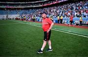 21 June 2025; Cork manager John Cleary after his side's defeat in the GAA Football All-Ireland Senior Championship preliminary quarter-final match between Dublin and Cork at Croke Park in Dublin. Photo by Ramsey Cardy/Sportsfile