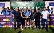 21 June 2025; St Anne Rathangan captain Bryan Kennedy and team-mates after winning the Hurling Division 1 Plate during the John West Féile na nGael Camogie and Hurling National Finals at Halo Tiles Wexford GAA Centre of Excellence in Ferns, Wexford. Photo by Shauna Clinton/Sportsfile