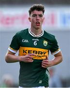 21 June 2025; Tomas Kennedy of Kerry during the GAA Football All-Ireland Senior Championship preliminary quarter-final match between Kerry and Cavan at Fitzgerald Stadium in Killarney, Kerry. Photo by Brendan Moran/Sportsfile