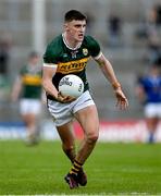 21 June 2025; Seán O'Shea of Kerry during the GAA Football All-Ireland Senior Championship preliminary quarter-final match between Kerry and Cavan at Fitzgerald Stadium in Killarney, Kerry. Photo by Brendan Moran/Sportsfile