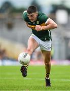 21 June 2025; Seán O'Shea of Kerry during the GAA Football All-Ireland Senior Championship preliminary quarter-final match between Kerry and Cavan at Fitzgerald Stadium in Killarney, Kerry. Photo by Brendan Moran/Sportsfile