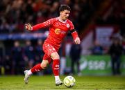 13 June 2025; Ali Coote of Shelbourne during the SSE Airtricity Men's Premier Division match between Shelbourne and Shamrock Rovers at Tolka Park in Dublin. Photo by Stephen McCarthy/Sportsfile