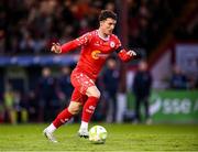 13 June 2025; Ali Coote of Shelbourne during the SSE Airtricity Men's Premier Division match between Shelbourne and Shamrock Rovers at Tolka Park in Dublin. Photo by Stephen McCarthy/Sportsfile
