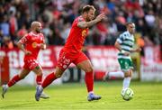 13 June 2025; Paddy Barrett of Shelbourne during the SSE Airtricity Men's Premier Division match between Shelbourne and Shamrock Rovers at Tolka Park in Dublin. Photo by Stephen McCarthy/Sportsfile