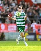 13 June 2025; Matt Healy of Shamrock Rovers during the SSE Airtricity Men's Premier Division match between Shelbourne and Shamrock Rovers at Tolka Park in Dublin. Photo by Stephen McCarthy/Sportsfile