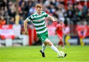 13 June 2025; Rory Gaffney of Shamrock Rovers during the SSE Airtricity Men's Premier Division match between Shelbourne and Shamrock Rovers at Tolka Park in Dublin. Photo by Stephen McCarthy/Sportsfile