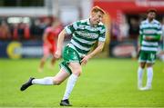 13 June 2025; Rory Gaffney of Shamrock Rovers during the SSE Airtricity Men's Premier Division match between Shelbourne and Shamrock Rovers at Tolka Park in Dublin. Photo by Stephen McCarthy/Sportsfile