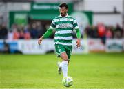 13 June 2025; Danny Mandroiu of Shamrock Rovers during the SSE Airtricity Men's Premier Division match between Shelbourne and Shamrock Rovers at Tolka Park in Dublin. Photo by Stephen McCarthy/Sportsfile