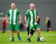 14 June 2025; Rory Mahon of Bray Wanderers during the League of Ireland Walking Football Festival match between Bray Wanderers and Shelbourne at the National Indoor Arena on the Sport Ireland Campus in Dublin. Photo by Stephen McCarthy/Sportsfile