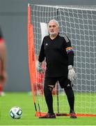 14 June 2025; Fran Keegan of Athlone Town during the League of Ireland Walking Football Festival match between Athlone Town and Drogheda United at the National Indoor Arena on the Sport Ireland Campus in Dublin. Photo by Stephen McCarthy/Sportsfile