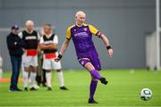 14 June 2025; Sean Curran of Wexford during the League of Ireland Walking Football Festival match between Shelbourne and Wexford at the National Indoor Arena on the Sport Ireland Campus in Dublin. Photo by Stephen McCarthy/Sportsfile
