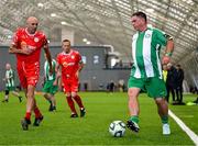 14 June 2025; Action during the League of Ireland Walking Football Festival match between Bray Wanderers and Shelbourne at the National Indoor Arena on the Sport Ireland Campus in Dublin. Photo by Stephen McCarthy/Sportsfile