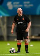 14 June 2025; Tony Keane of Cork City during their League of Ireland Walking Football Festival match against Sligo Rovers at the National Indoor Arena on the Sport Ireland Campus in Dublin. Photo by Stephen McCarthy/Sportsfile