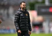 22 June 2025; Down manager Conor Laverty before the GAA Football All-Ireland Senior Championship preliminary quarter-final match between Down and Galway at Páirc Esler in Newry, Down. Photo by Ben McShane/Sportsfile