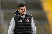 22 June 2025; Tyrone manager Gerard Donnelly before the Electric Ireland GAA Football All-Ireland Minor Championship semi-final match between Tyrone and Roscommon at Kingspan Breffni in Cavan. Photo by Seb Daly/Sportsfile
