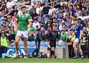 22 June 2025; Wicklow manager Oisín McConville during the Tailteann Cup semi-final match between Wicklow and Limerick at Croke Park in Dublin. Photo by Piaras Ó Mídheach/Sportsfile