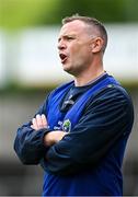 22 June 2025; Roscommon manager Shane Moran during the Electric Ireland GAA Football All-Ireland Minor Championship semi-final match between Tyrone and Roscommon at Kingspan Breffni in Cavan. Photo by Seb Daly/Sportsfile