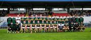 22 June 2025; The Kerry team before the Electric Ireland GAA Football All-Ireland Minor Championship semi-final match between Kerry and Mayo at Zimmer Biomet Páirc Chíosóg in Ennis, Clare. Photo by Brendan Moran/Sportsfile