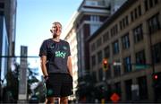 22 June 2025; Republic of Ireland head coach Carla Ward poses for a portrait near their team hotel in Denver, ahead of her side's international friendly match against United States at Dick’s Sporting Goods Park in Colorado, USA, on Thursday. Photo by Stephen McCarthy/Sportsfile