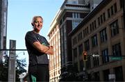 22 June 2025; Republic of Ireland head coach Carla Ward poses for a portrait near their team hotel in Denver, ahead of her side's international friendly match against United States at Dick’s Sporting Goods Park in Colorado, USA, on Thursday. Photo by Stephen McCarthy/Sportsfile