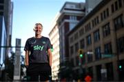 22 June 2025; Republic of Ireland head coach Carla Ward poses for a portrait near their team hotel in Denver, ahead of her side's international friendly match against United States at Dick’s Sporting Goods Park in Colorado, USA, on Thursday. Photo by Stephen McCarthy/Sportsfile