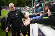 22 June 2025; Donegal manager Jim McGuinness before the GAA Football All-Ireland Senior Championship preliminary quarter-final match between Donegal and Louth at MacCumhaill Park in Ballybofey, Donegal. Photo by Ramsey Cardy/Sportsfile