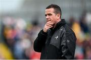 22 June 2025; Louth manager Ger Brennan before the GAA Football All-Ireland Senior Championship preliminary quarter-final match between Donegal and Louth at MacCumhaill Park in Ballybofey, Donegal. Photo by Ramsey Cardy/Sportsfile
