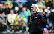 22 June 2025; Donegal manager Jim McGuinness before the GAA Football All-Ireland Senior Championship preliminary quarter-final match between Donegal and Louth at MacCumhaill Park in Ballybofey, Donegal. Photo by Ramsey Cardy/Sportsfile