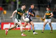 22 June 2025; David Sargent of Kerry during the Electric Ireland GAA Football All-Ireland Minor Championship semi-final match between Kerry and Mayo at Zimmer Biomet Páirc Chíosóg in Ennis, Clare. Photo by Brendan Moran/Sportsfile