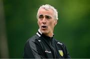 22 June 2025; Donegal manager Jim McGuinness during the GAA Football All-Ireland Senior Championship preliminary quarter-final match between Donegal and Louth at MacCumhaill Park in Ballybofey, Donegal. Photo by Ramsey Cardy/Sportsfile
