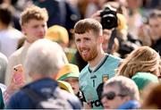 22 June 2025; Donegal goalkeeper Shaun Patton after the GAA Football All-Ireland Senior Championship preliminary quarter-final match between Donegal and Louth at MacCumhaill Park in Ballybofey, Donegal. Photo by Ramsey Cardy/Sportsfile