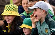 22 June 2025; Donegal supporters after the GAA Football All-Ireland Senior Championship preliminary quarter-final match between Donegal and Louth at MacCumhaill Park in Ballybofey, Donegal. Photo by Ramsey Cardy/Sportsfile